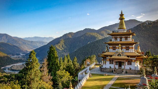 Bhutan landscape.