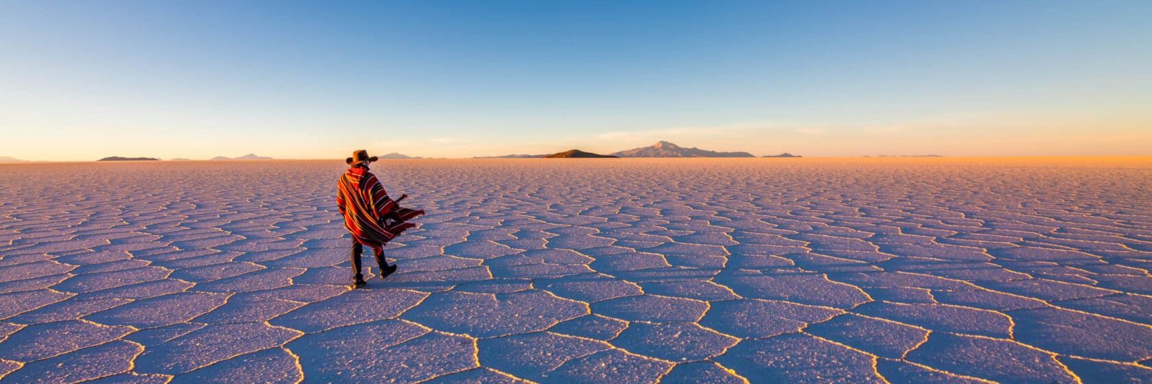 Bolivia at sunrise.