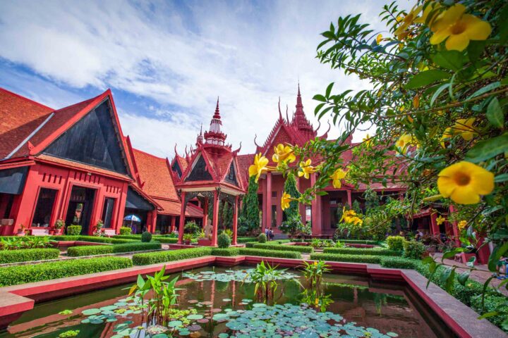 Khmer buildings.