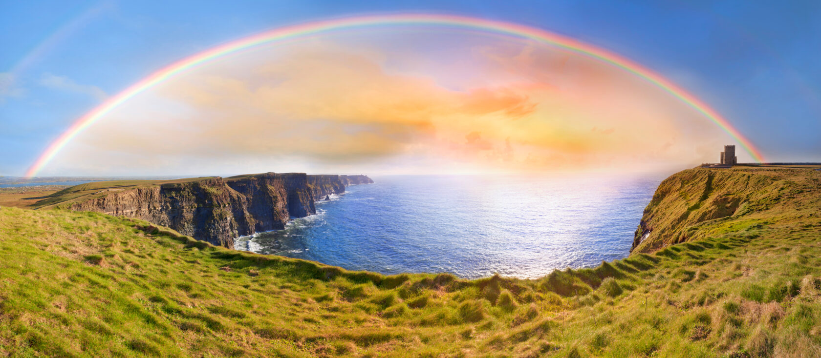 The Cliffs of Moher in County Clare are Ireland's most visited natural attraction.