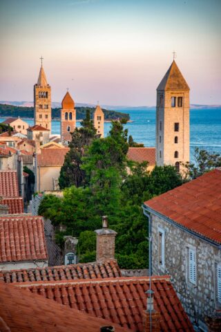 Buildings in Croatia.