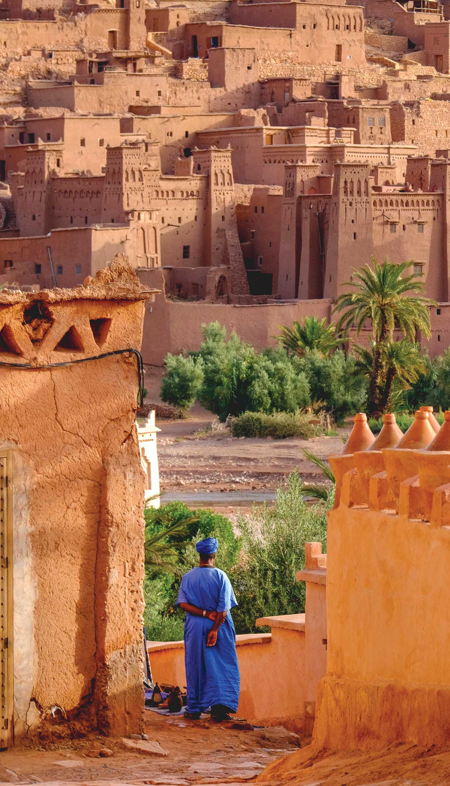 A local inhabitant of Ait Ben Haddou.