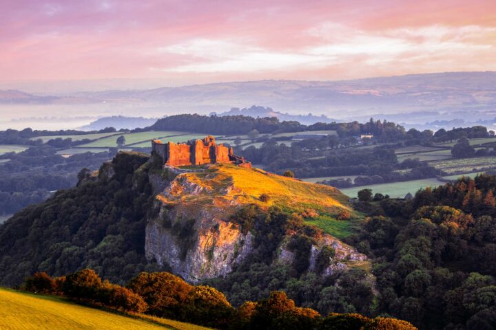 A sunrise in Wales.