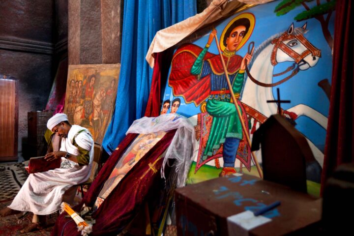 A church in Ethiopia.