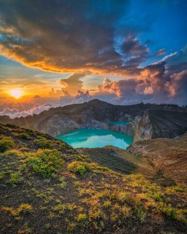 Beautiful Landscape at East Nusa Tenggara, Indonesia.