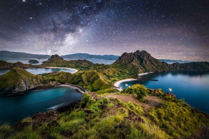 Padar Island in Indonesia.