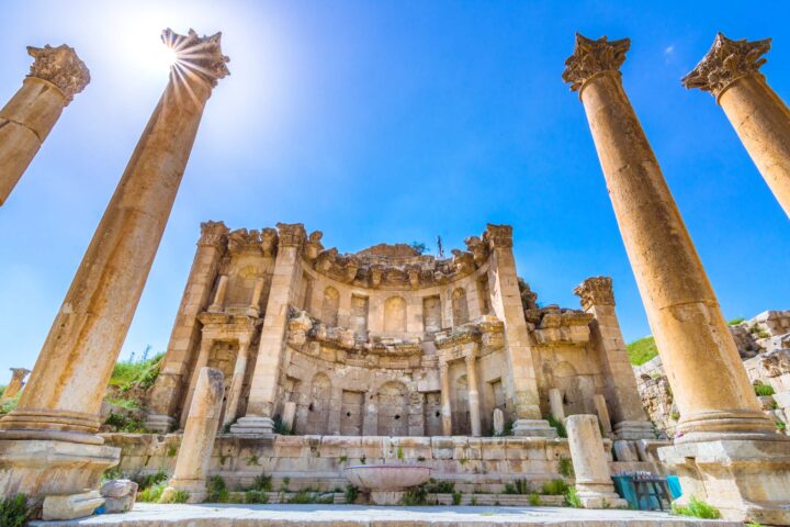 Ruins in Jordan.