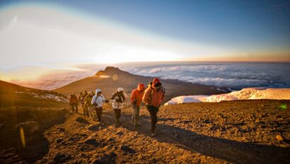 A group of hikers.