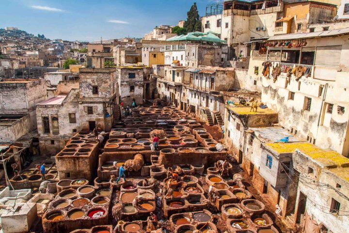 Old medina in Morocco.