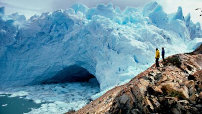 Glaciers in Patagonia.